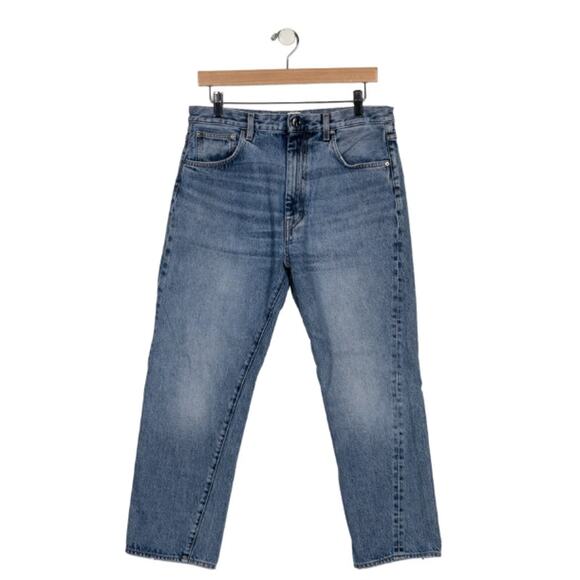 Toteme High-Rise Straight Leg Jeans - Picture 1 of 2